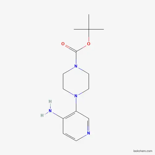 1-Piperazinecarboxylic acid, 4-(4-aMino-3-pyridinyl)-, 1,1-diMethylethyl ester