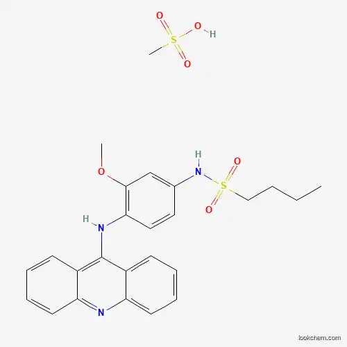 acridin-9-yl-[4-(butylsulfonylamino)-2-methoxyphenyl]azanium;methanesulfonate