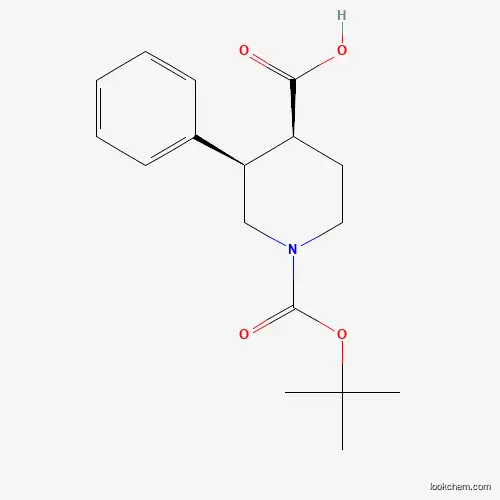 rel-(3S,4R)-1-(tert-butoxycarbonyl)-3-phenylpiperidine-4-carboxylic acid