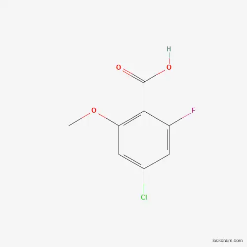 4-Chloro-2-fluoro-6-methoxybenzoic acid