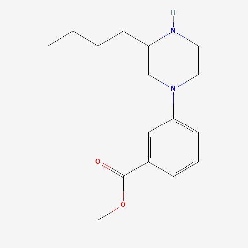 methyl 3-(3-butylpiperazin-1-yl)benzoate