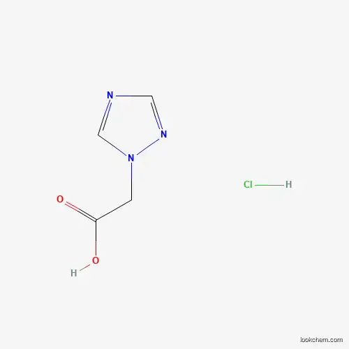 Molecular Structure of 113534-57-9 ([1,2,4]Triazol-1-yl-acetic acid hydrochloride)