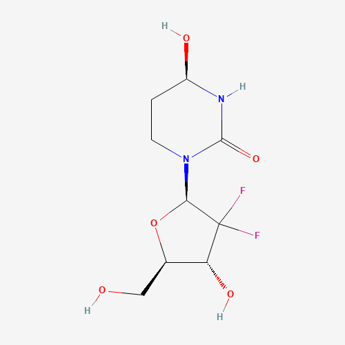 (R)-1-((2R, 4R, SR)-3,3-difluoro-4-hydroxy (hydroxymethyl) tetrahydrofuran-2-yl)-4-hydroxytetrahydropyrimidin-2(1H)-one