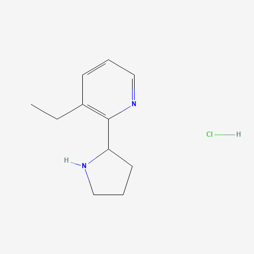 3-ethyl-2-(pyrrolidin-2-yl)pyridine hydrochloride