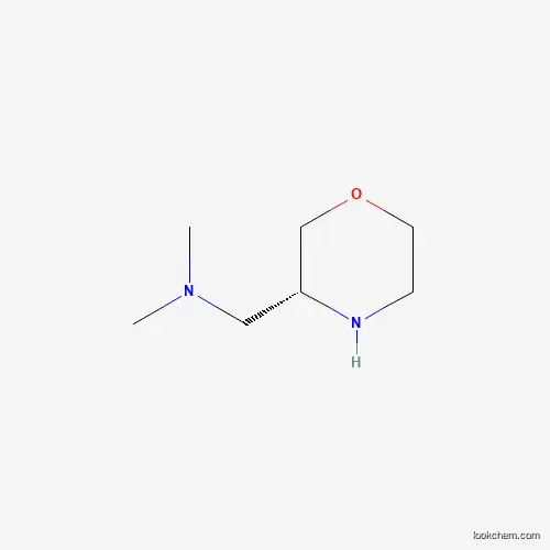 Molecular Structure of 1152367-84-4 (3-Morpholinemethanamine, N,N-dimethyl-, (3R)-)