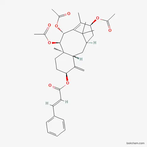 9alpha,10beta,13alpha-Triacetoxy-5alpha-cinnamoyloxytaxa-4(20),11-diene