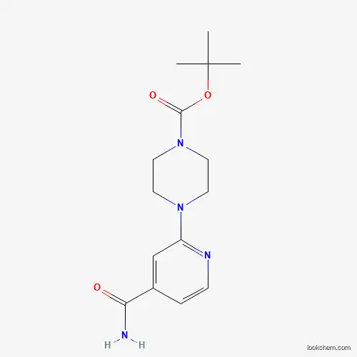 tert-butyl 4-(4-carbamoylpyridin-2-yl)piperazine-1-carboxylate