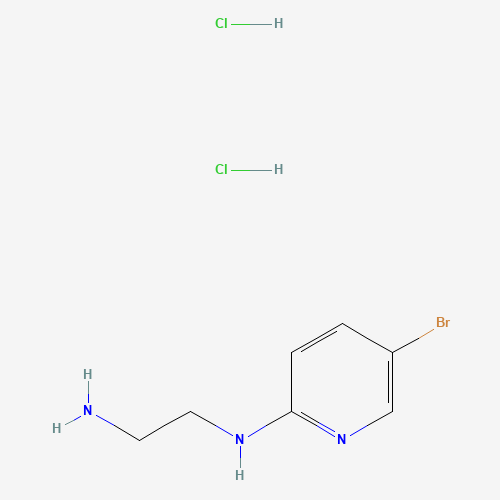N1-(5-Bromopyridin-2-yl)ethane-1,2-diamine dihydrochloride