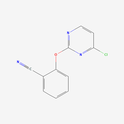 2-(4-chloropyrimidin-2-yl)oxybenzonitrile