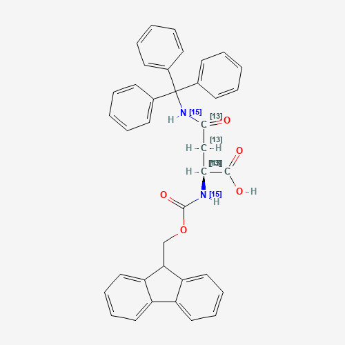 Fmoc-Asn(Trt)-OH-13C4,  15N2