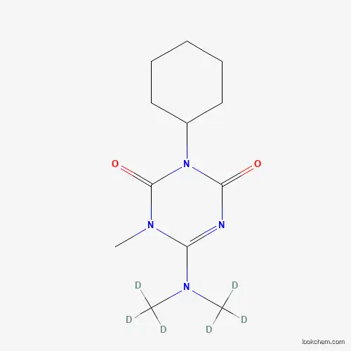 Molecular Structure of 1219804-22-4 (Hexazinone-d6)