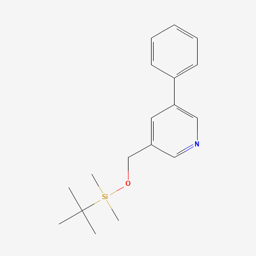 3-(((tert-Butyldimethylsilyl)oxy)methyl)-5-phenylpyridine