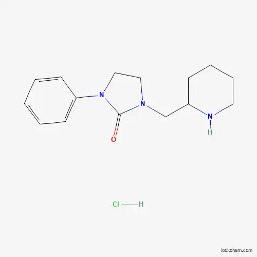 4,5-Dihydro-1-phenyl-3-(2-piperidinyl)methylimidazol-2(1H)-one
