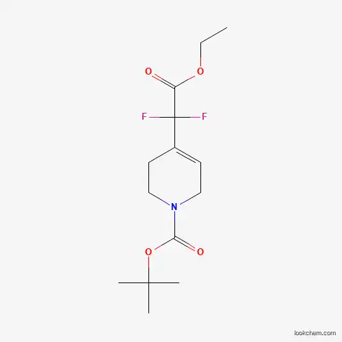 tert-butyl 4-(2-Ethoxy-1,1-difluoro-2-oxoethyl)-5,6-dihydropyridine-1(2H)-carboxylate