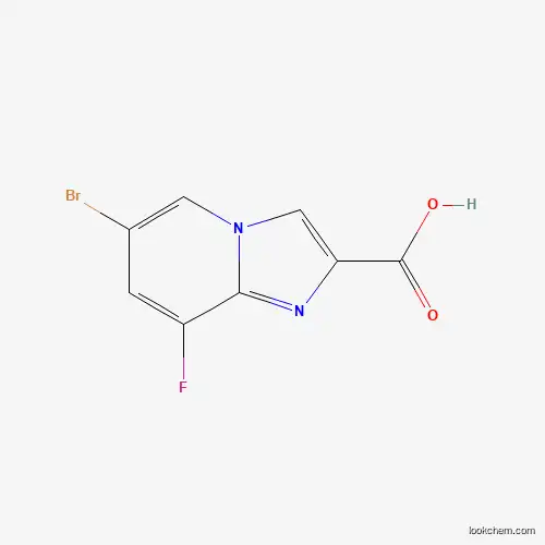 6-Bromo-8-fluoroimidazo[1,2-a]pyridine-2-carboxylic acid