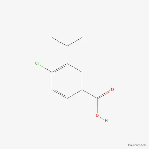 Molecular Structure of 1349716-47-7 (4-Chloro-3-isopropylbenzoic acid)