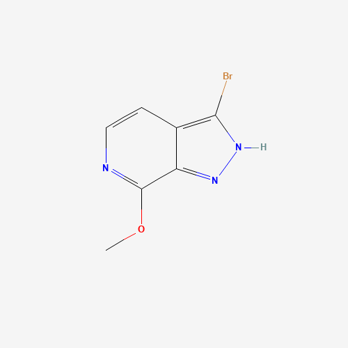 1H-Pyrazolo[3,4-c]pyridine, 3-bromo-7-methoxy-