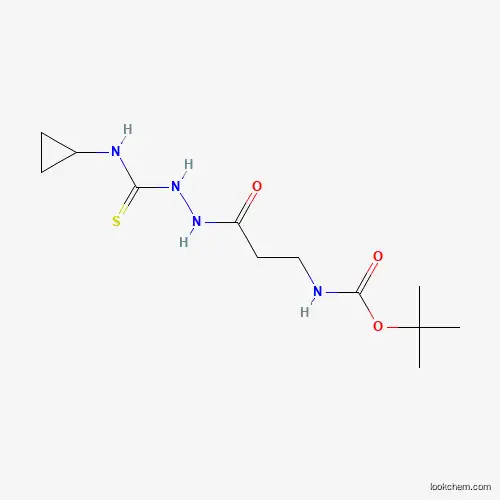 tert-부틸 3-(2-(시클로프로필카르바모티오일)하이드라지닐)-3-옥소프로필카르바메이트