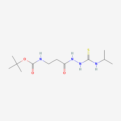 tert-Butyl 3-(2-(isopropylcarbamothioyl)hydrazinyl)-3-oxopropylcarbamate
