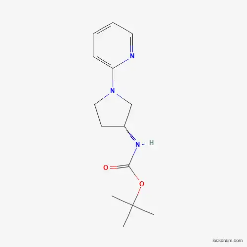 tert-Butyl N-[(3R)-1-(pyridin-2-yl)pyrrolidin-3-yl]carbamate