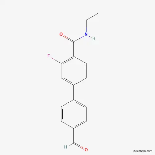 Best price/ N-Ethyl-2-fluoro-4-(4-formylphenyl)benzamide  CAS NO.1393442-45-9