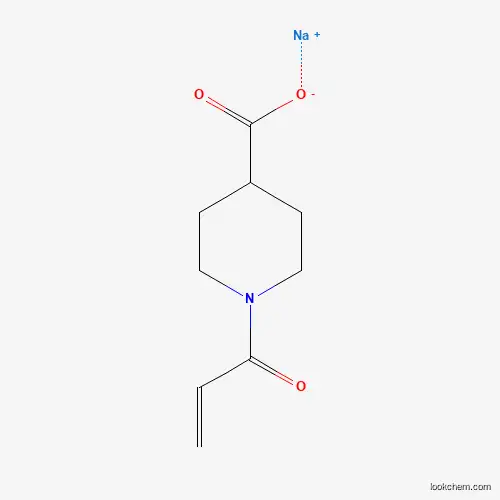 Sodium 1-(prop-2-enoyl)piperidine-4-carboxylate