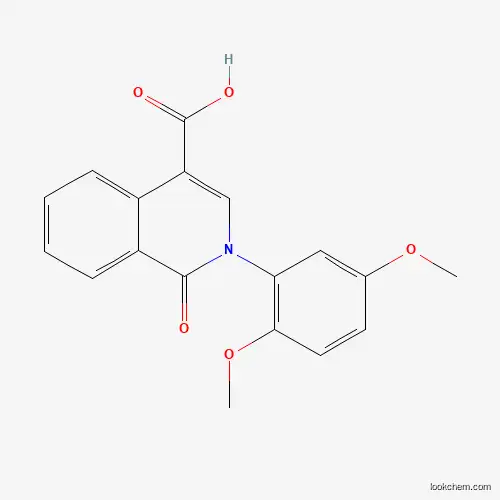 2-(2,5-Dimethoxyphenyl)-1-oxo-1,2-dihydroisoquinoline-4-carboxylic acid