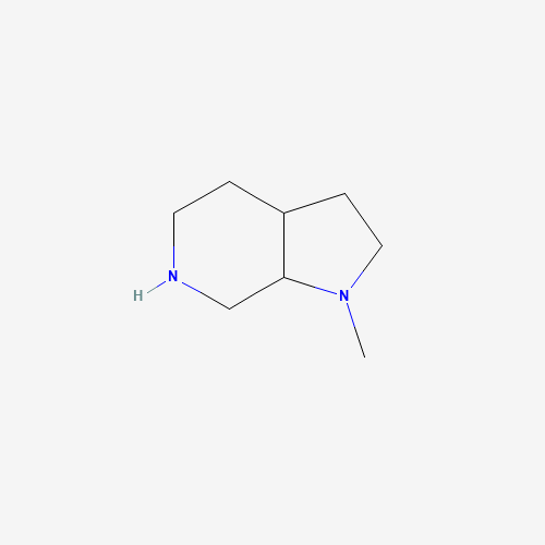 Molecular Structure of 1432681-53-2 (1-Methyloctahydro-1H-pyrrolo[2,3-c]pyridine)