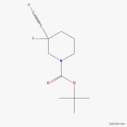 tert-Butyl 3-ethynyl-3-fluoropiperidine-1-carboxylate