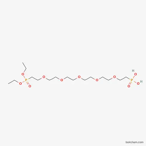 Diethoxy-phosphorylethyl-PEG5-ethylphosphonic acid