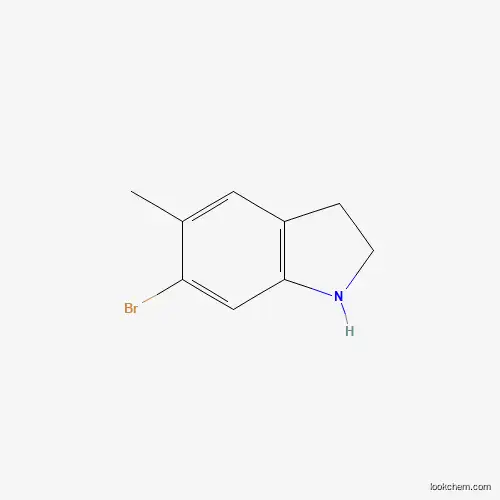 SAGECHEM/1H-?Indole, 6-?bromo-?2,?3-?dihydro-?5-?methyl-