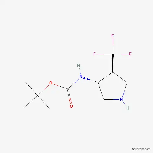 rel-tert-butyl ((3R,4S)-4-(trifluoromethyl)pyrrolidin-3-yl)carbamate