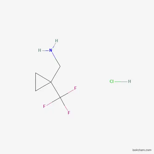 [1-(trifluoromethyl)cyclopropyl]methanamine hydrochloride