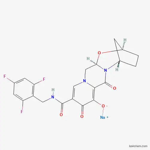 Molecular Structure of 1807988-02-8 (Bictegravir sodium)