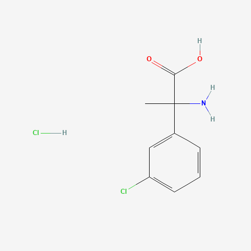2-Amino-2-(3-chlorophenyl)propanoic acid hydrochloride