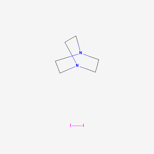 Molecular Structure of 18522-07-1 (1,4-Diazabicyclo[2.2.2]octane--iodine (1/1))