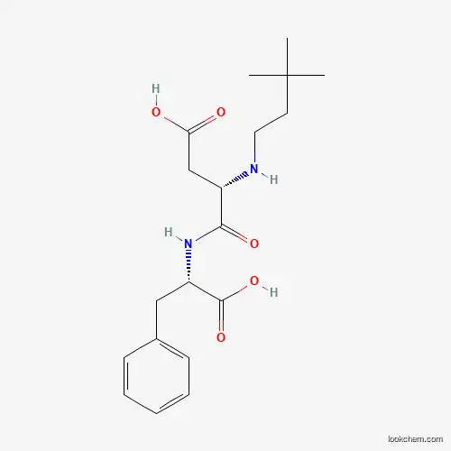 Molecular Structure of 190910-14-6 (N-(3,3-Dimethylbutyl)-L-alpha-aspartyl-L-phenylalanine)