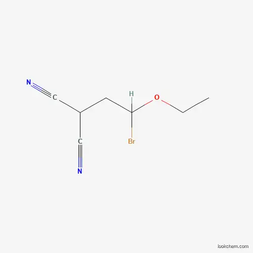 Propanedinitrile, (2-bromo-2-ethoxyethyl)-
