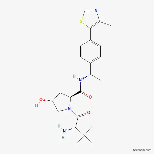 (2S,4R)-1-((S)-2-Amino-3,3-dimethylbutanoyl)-4-hydroxy-N-((S)-1-(4-(4-methylthiazol-5-yl)phenyl)ethyl)pyrrolidine-2-carboxamide