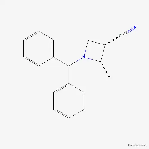 cis-1-(diphenylmethyl)-2-methylazetidine-3-carbonitrile