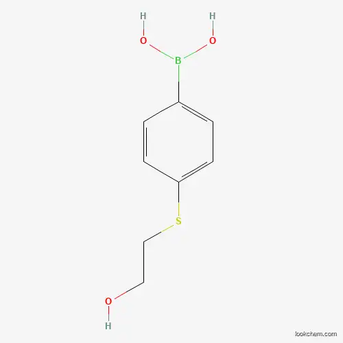(4-((2-Hydroxyethyl)thio)phenyl)boronic acid