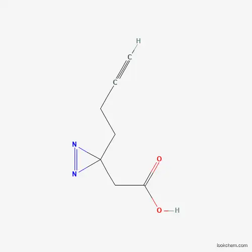 2-(3-but-3-ynyldiazirin-3-yl) acetic acid
