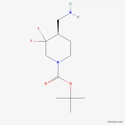 tert-butyl (4R)-4-(aminomethyl)-3,3-difluoropiperidine-1-carboxylate - 97%