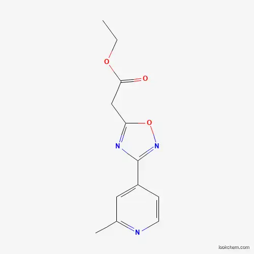 ethyl 2-(3-(2-methylpyridin-4-yl)-1,2,4-oxadiazol-5-yl)acetate