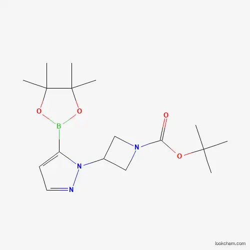 1-Azetidinecarboxylicacid,3-[5-(4,4,5,5-tetramethyl-1,3,2-dioxaborolan-2-yl)-1H-pyrazol-1-yl]-,1,1-dimethylethylester