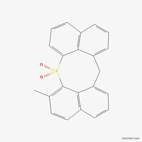 Molecular Structure of 24410-16-0 (6-Methyl-14h-dinaphtho[1,8-bc:1',8'-fg]thiocine 7,7-dioxide)