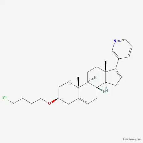 Molecular Structure of 2484719-17-5 (o-Chlorobutylabiraterone)