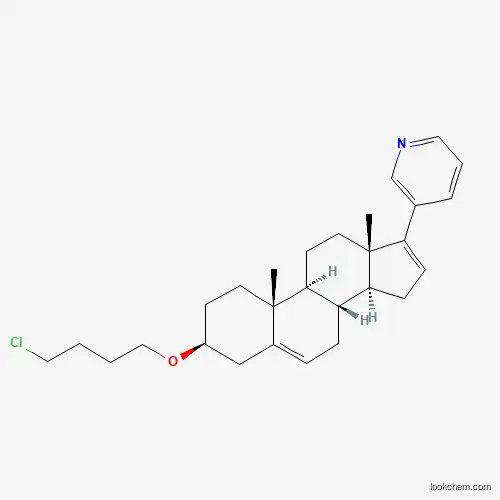 3-[(3S,8R,9S,10R,13S,14S)-3-(4-chlorobutoxy)-10,13-dimethyl-2,3,4,7,8,9,11,12,14,15-decahydro-1H-cyclopenta[a]phenanthren-17-yl]pyridine