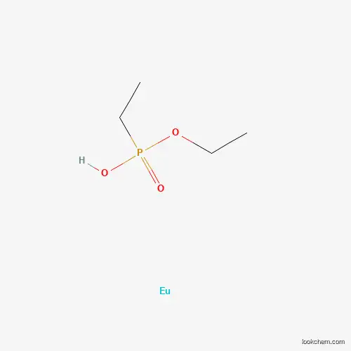 Ethyl hydrogen ethylphosphonate--europium (1/1)