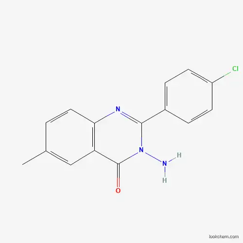 3-AMINO-2-(4-CHLOROPHENYL)-6-METHYL-4(3H)-QUINAZOLINONE